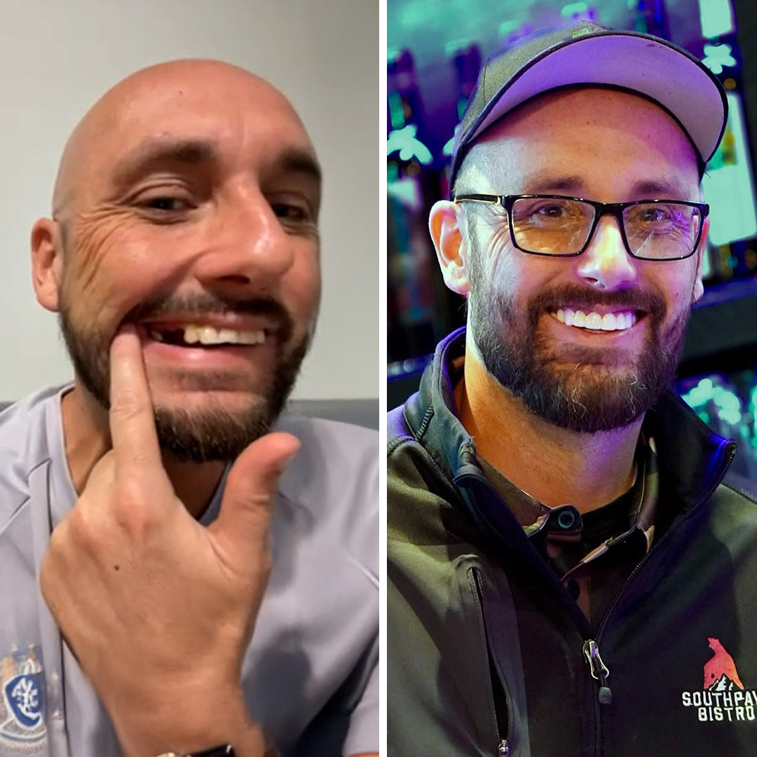 Súper contenta con mi nueva sonrisa