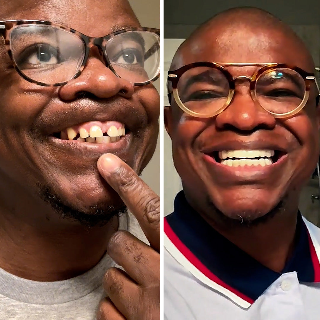 Por fin puedo sonreír.