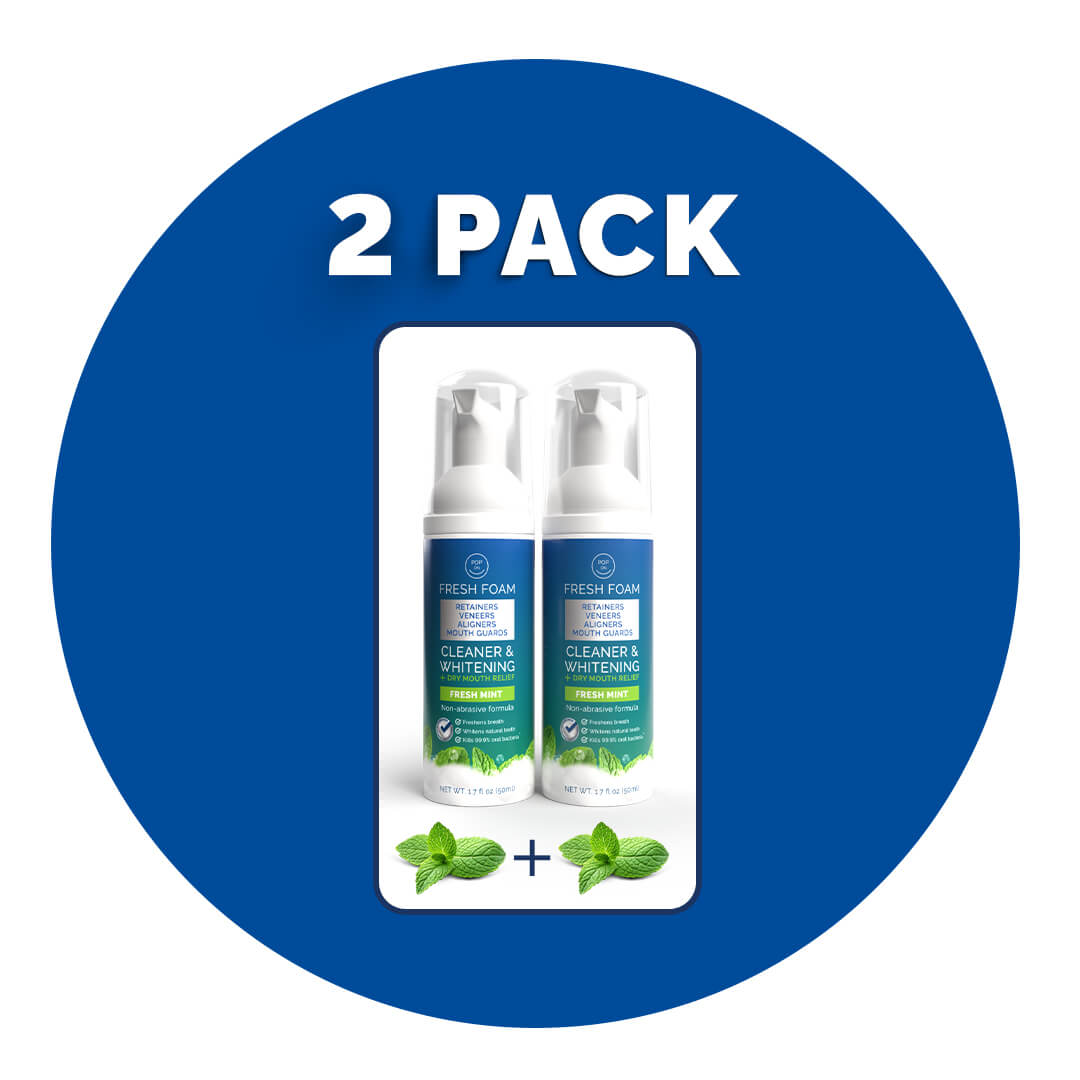 Pop On Espuma Fresca | Pack de 2 | Limpiador y Blanqueador | Ahorre un 30%.