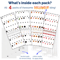 Halloween Bling Bundle Pack of 4!