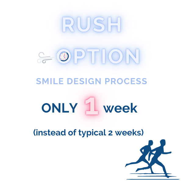 RUSH Processing for Spare Veneers - 1 Week