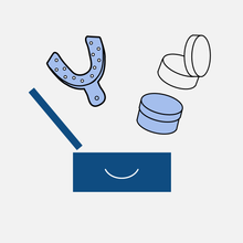 Pop On Veneers At home impression kit included with your pop on veneers. We'll guide you every step of the way!