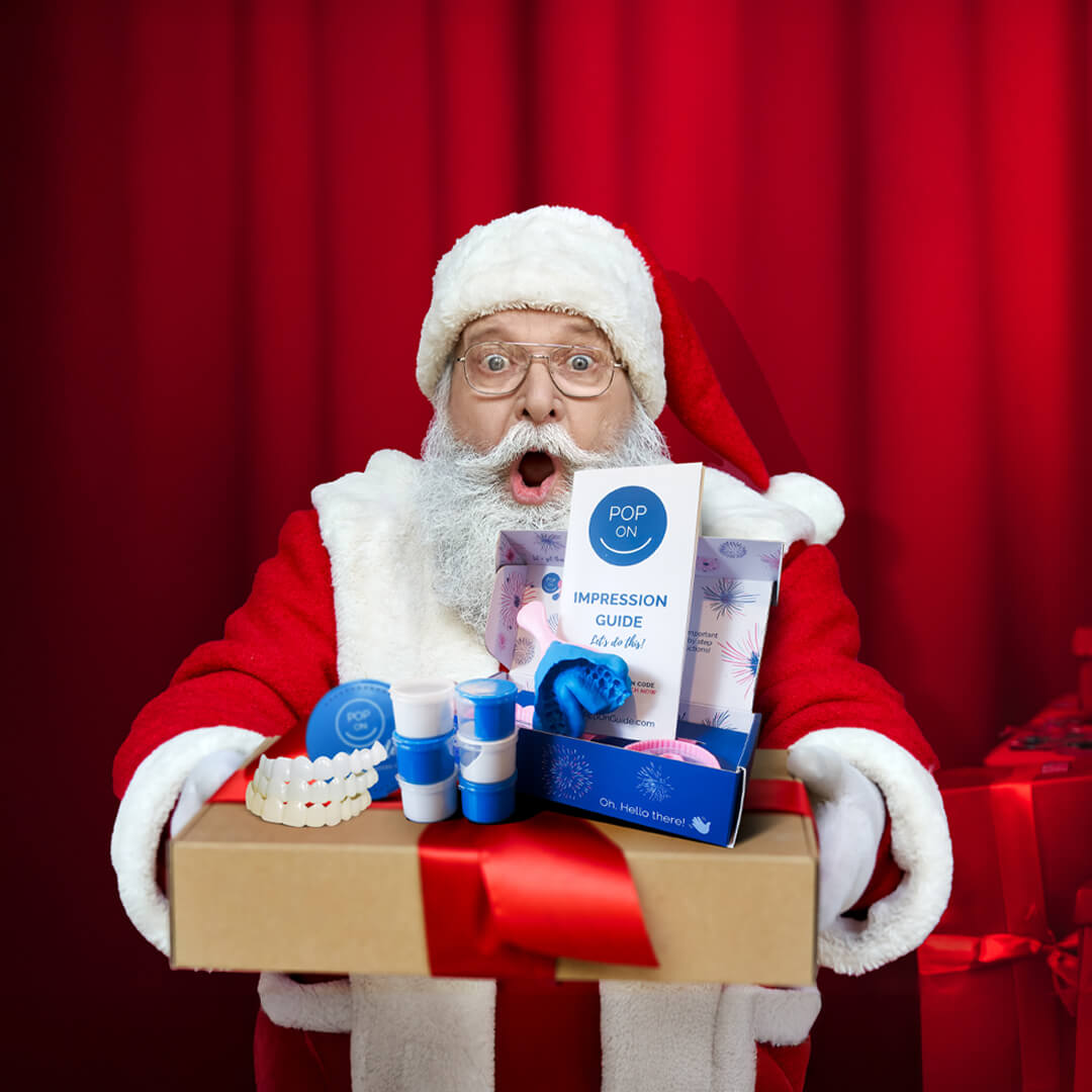 Oh my! Even Santa’s Upgrading His Smile for the Holidays—See How He Did It!