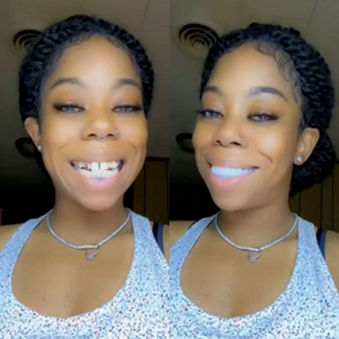 No he dejado de sonreír.