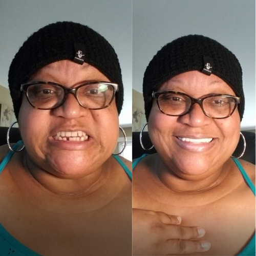 ¡Sonrisa increíble!