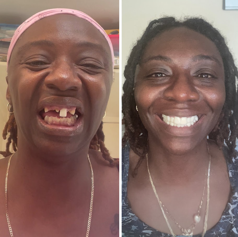 He recuperado la confianza y la sonrisa.