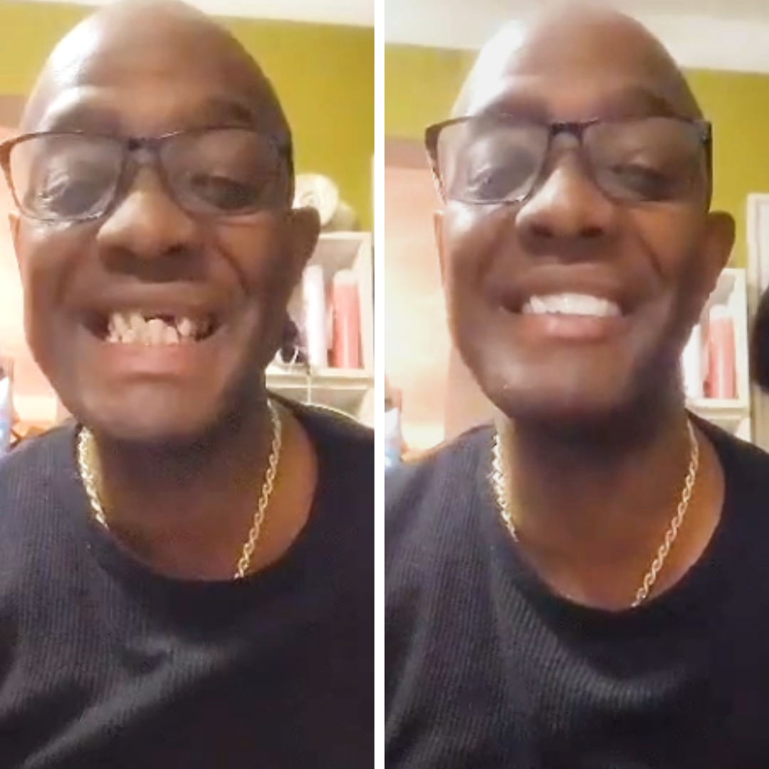 Mira mi sonrisa... ¡estoy tan emocionada!