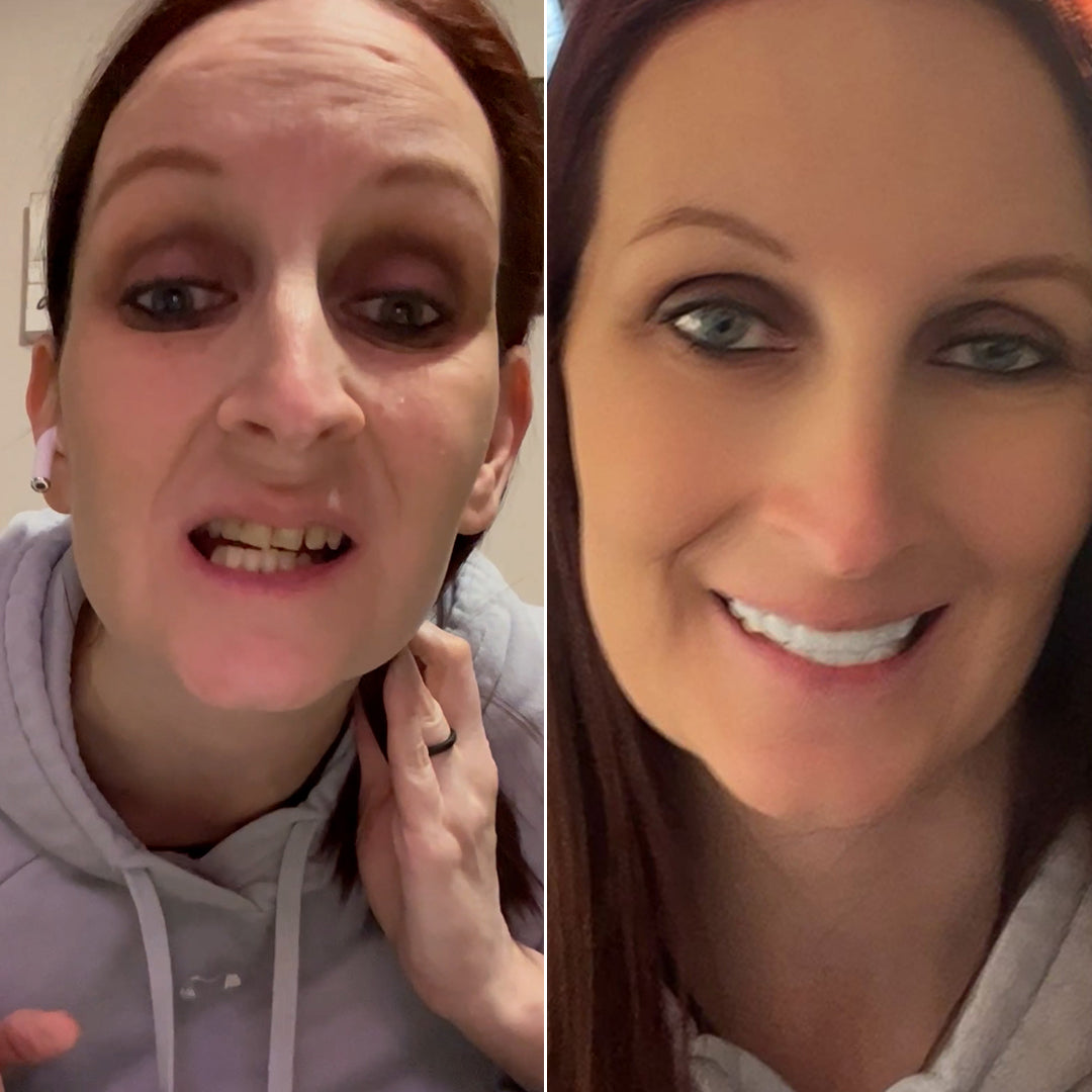 ¡Esta sonrisa me dio un impulso de confianza!