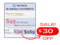 Bi-Weekly Payment Plan - Pop On Veneers with At Home Impression Kit - $30 Off