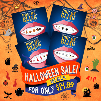 ¡Halloween Bling Bundle Pack de 4!