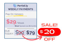 Weekly Payment Plan - Pop On Veneers with At Home Impression Kit - $20 Off